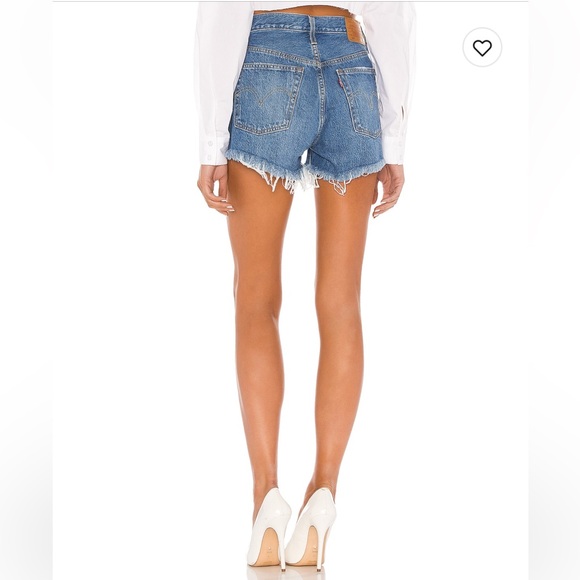 Levi’s 501 Original Short in Athens Mid Short - Picture 3 of 12